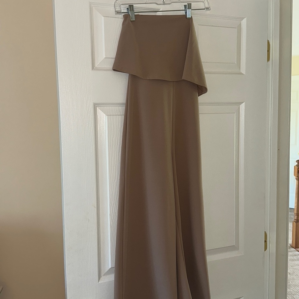 Blue blush cropped jumpsuit NWT